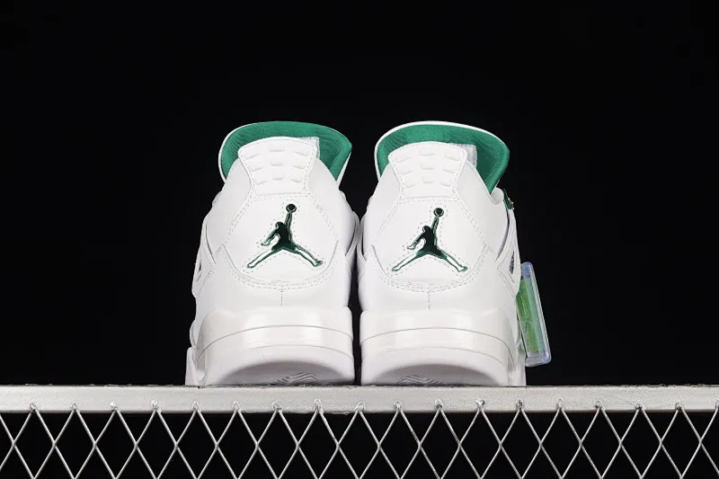 All categories Air Jordan Jordan series basketball shoes Air Jordan 4 F version Air Jordan 4 "Pine Green" AJ4 Joe 4 white and green first layer genuine label CT8527-113